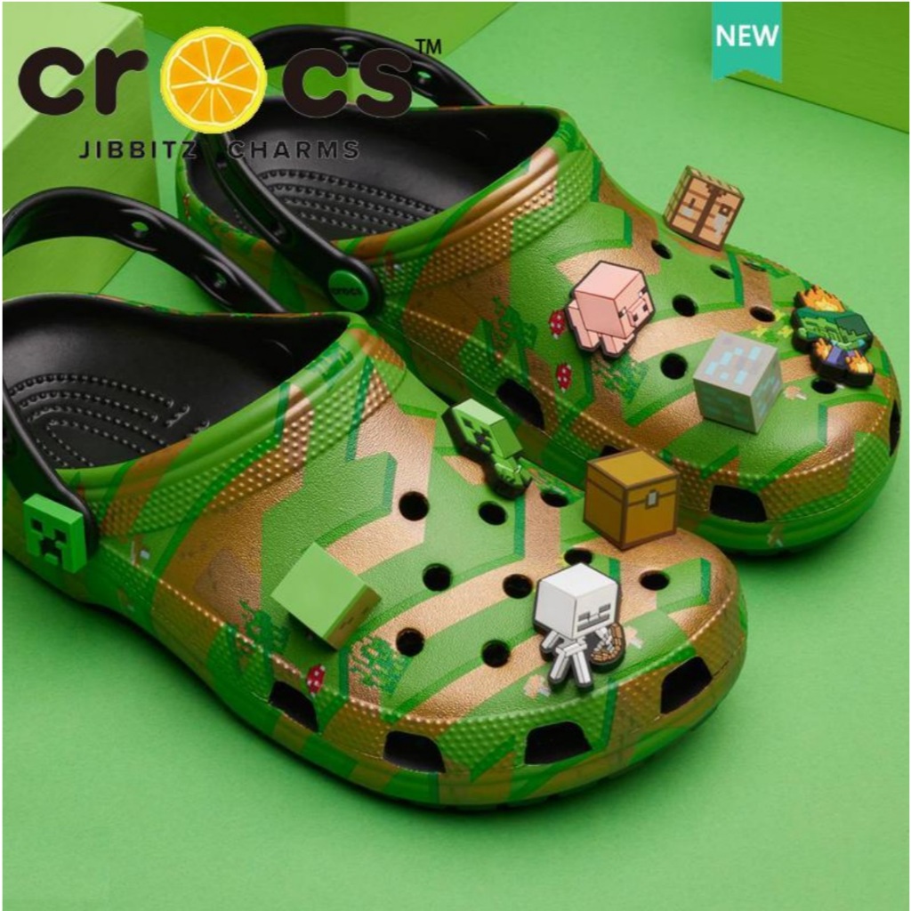 CLASSIC MINECRAFT ELEVATED CLOG | Shopee Thailand