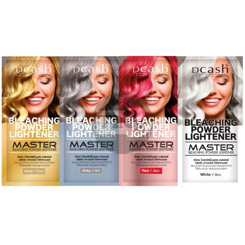 ผงฟอกสีผมดีแคช มาสเตอร์ บลีชชิ่ง พาวเดอร์ ผงกัดสี Dcash Master ...