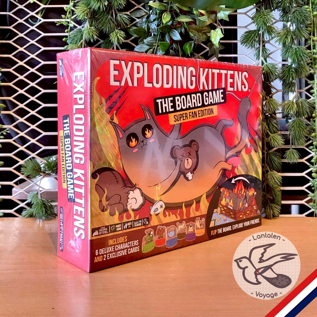 Exploding Kittens The Board Game (Super Fan Edition/Premium) ห่อของขวัญ ...