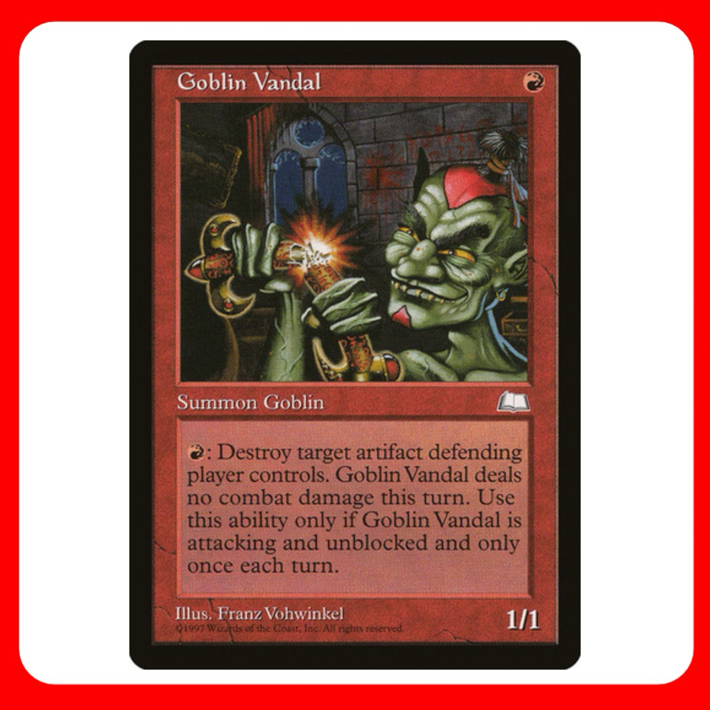 [MTG] Goblin Vandal [WL] [RED] [COMMON] [NORMAL] [ENG] (การ์ดเมจิค ...