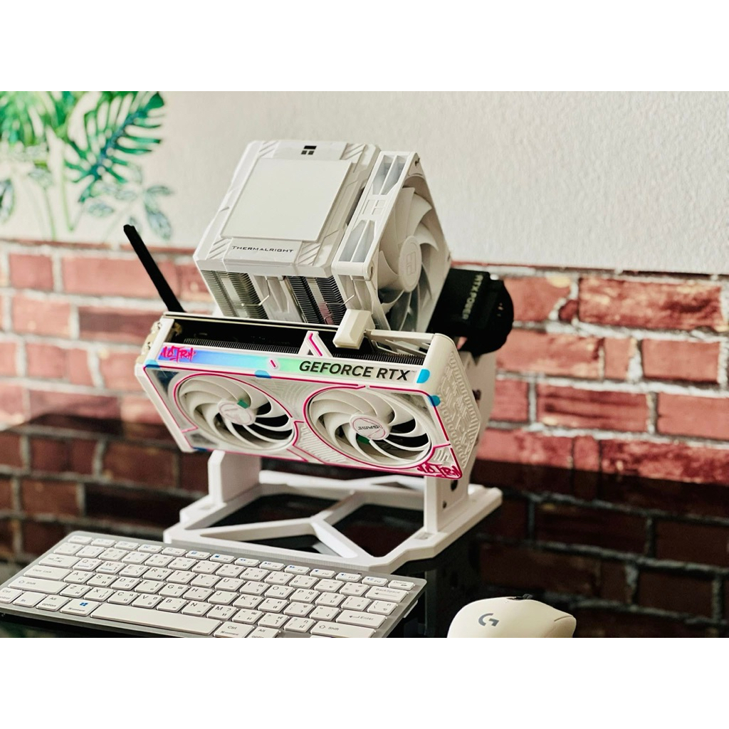 เคสคอม ITX Open rack invisible vision remix by Desaii V2 | Shopee Thailand