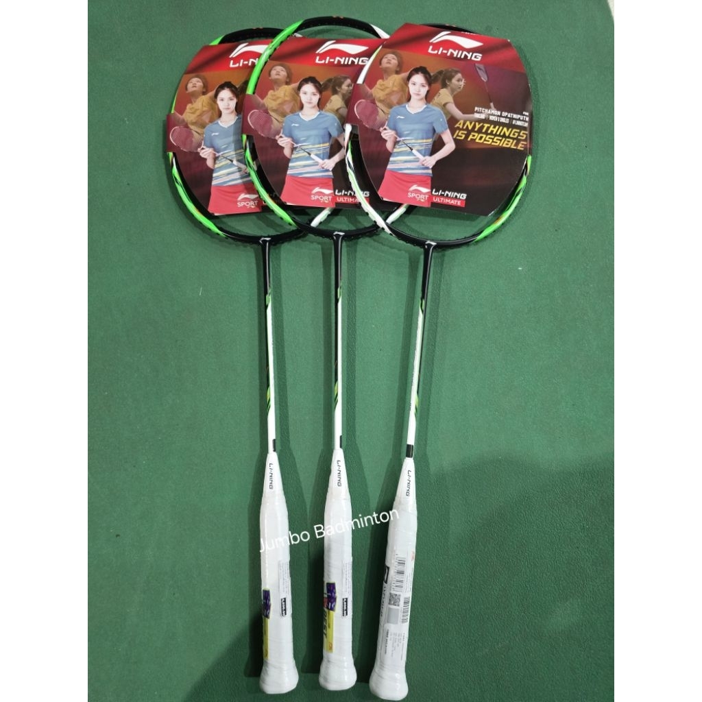Li-Ning ไม้แบดมินตัน รุ่น Halbertec 3000 4U/5U แถมเอ็น กริป ถุงผ้า ...