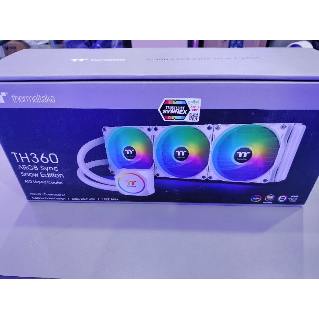 THERMALTAKE TH360 ARGB SYNC (SNOW EDITION) | Shopee Thailand