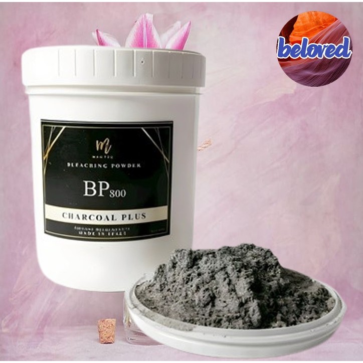 M Master Bleaching Powder Charcoal Plus BP800 ขนาด 500 g ผงฟองเนื้อผงสี ...
