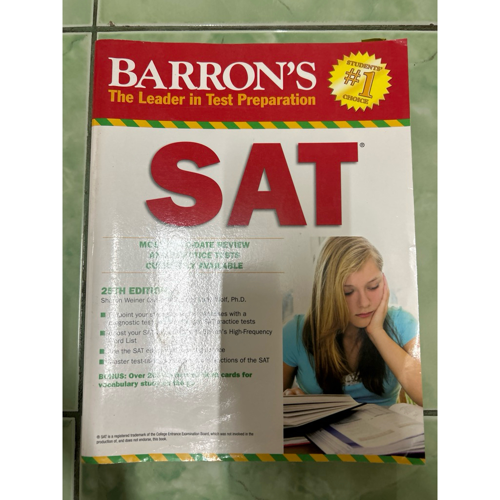 barron’s sat มือสองมี 10% ไม่มี cd | Shopee Thailand