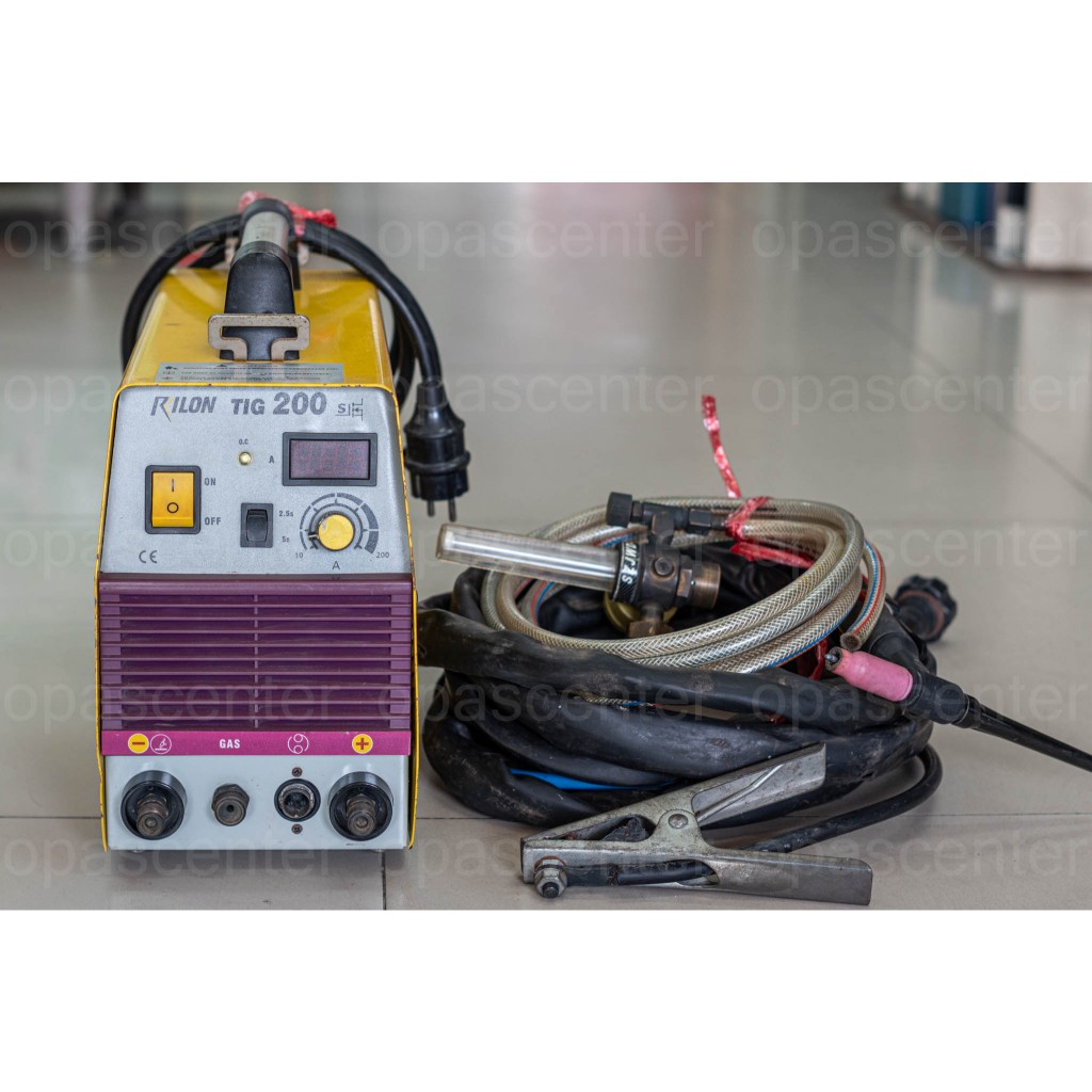 *มือสอง*ตู้เชื่อมอาร์กอน RILON TIG 200 มือสอง มีสายเชื่อม เกย์ลม สภาพดี ...