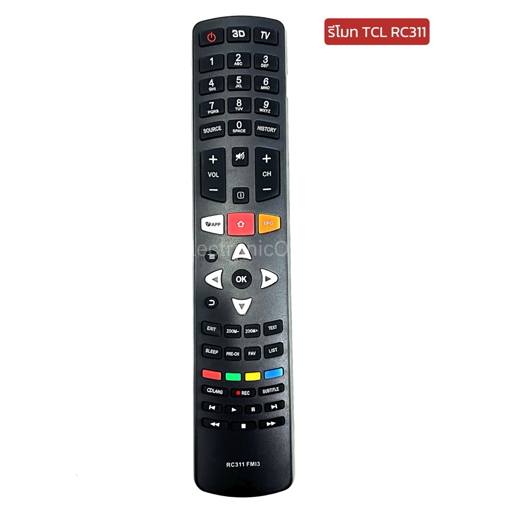 รีโมท TCL RC311 FMI3 #1444 | Shopee Thailand