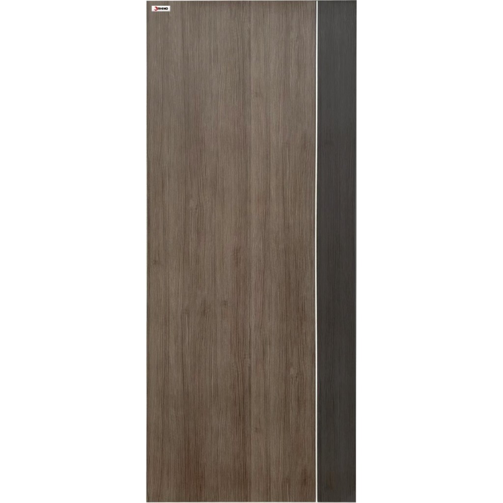 ประตู UPVC ภายใน RHD-001 80x200 ซม. สี I-BROWN(ไม่เจาะ) RHINO