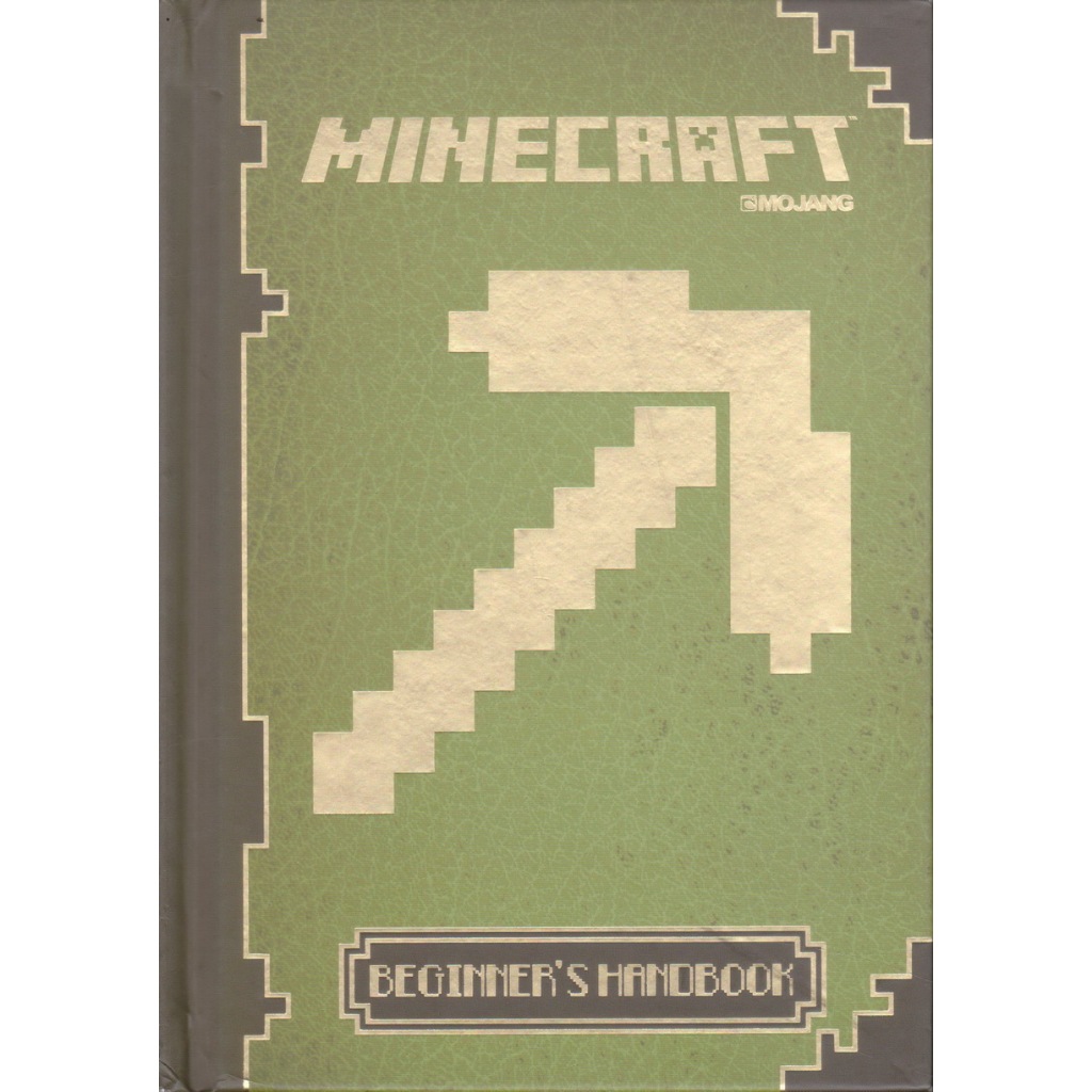คู่มือเกมส์ภาษาอังกฤษ (ปกแข็ง) MINECRAFT BEGINNER'S HANDBOOK by MOJANG ...