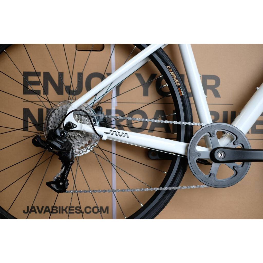 จักรยานไฮบริด JAVA WAHOO ดิสเบรคน้ำมันไฮดรอลิคเต็มระบบ เกียร์ L-Twoo ...