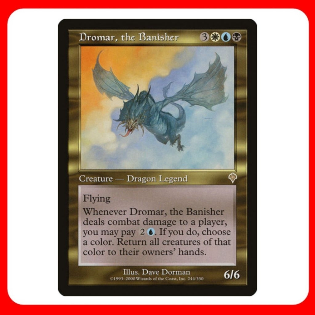 [MTG] Dromar, the Banisher [INV] [MULTI] [RARE] [NORMAL] [ENG] (การ์ดเม ...