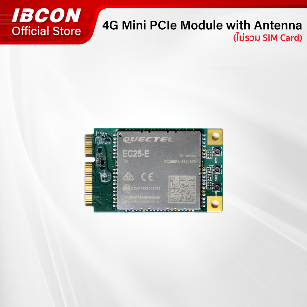 [SET] 4G Mini PCIe Module with Antenna (QUECTEL EC25-E) | Shopee Thailand