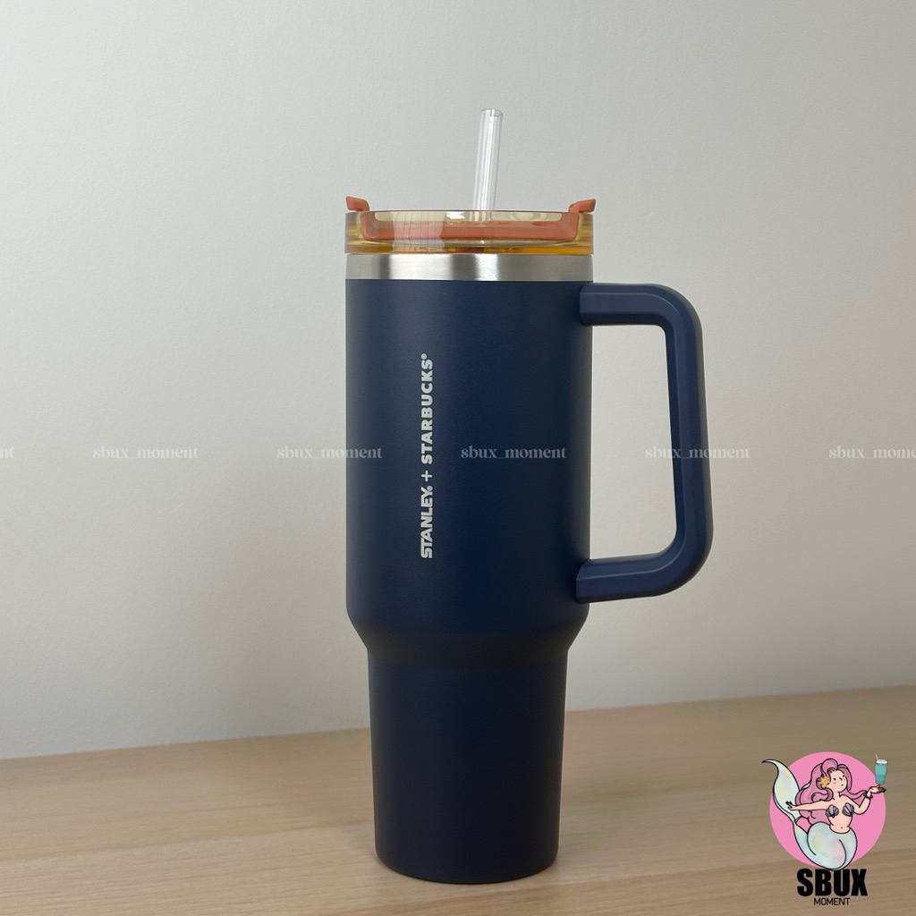 💙 Starbucks x Stanley Philippines Navy Blue 40oz SS Tumbler แก้ว