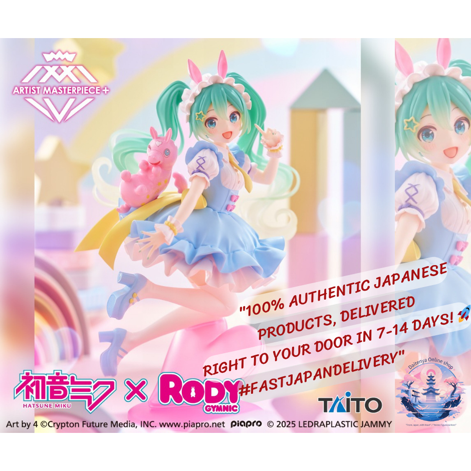 Figurine Hatsune Miku x Rody AMP+ Statue Thank You Version Reissue 20