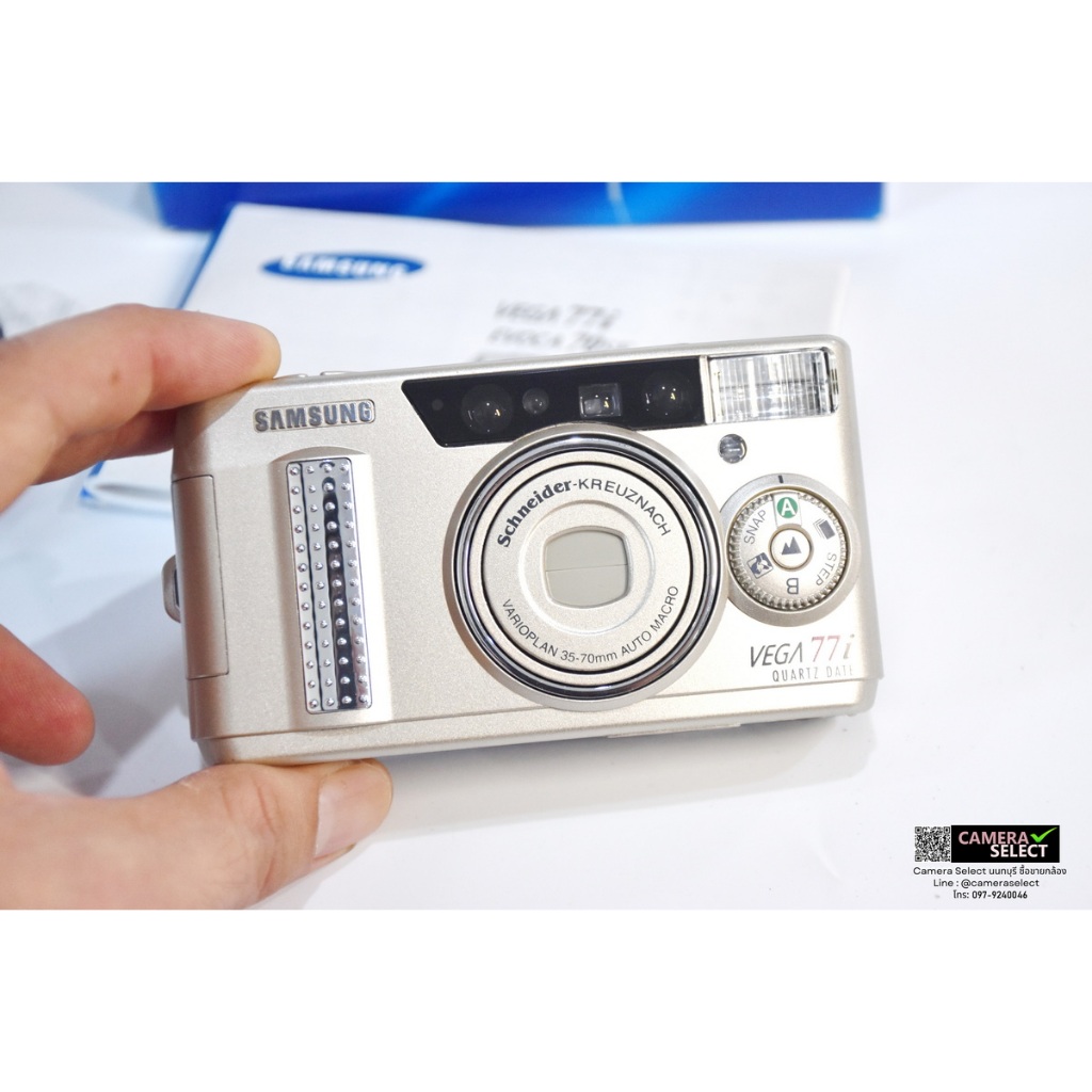 9.9!(ของใหม่)Samsung Vega 77i กล้องฟิล์มคอมแพคฟังก์ชันแน่น เก่าเก็บ ขาย ...