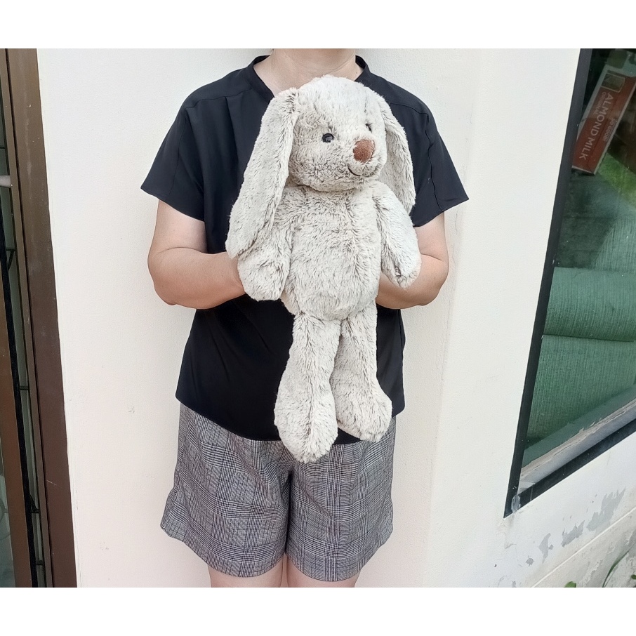 ตุ๊กตากระต่าย ขนนุ่ม HugFun Brown Bunny Rabbit ขนาด 17 นิ้ว | Shopee ...