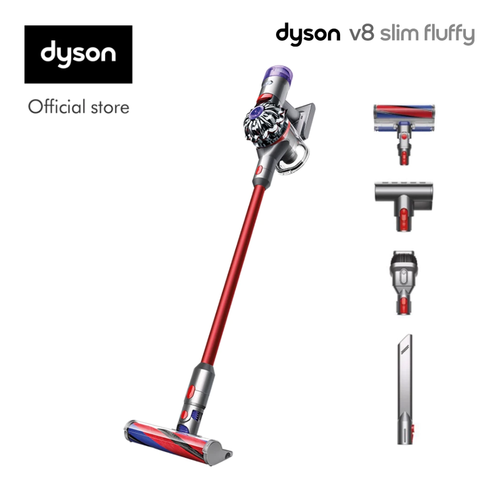 Dyson V8 Slim™ Fluffy เครื่องดูดฝุ่นไร้สาย