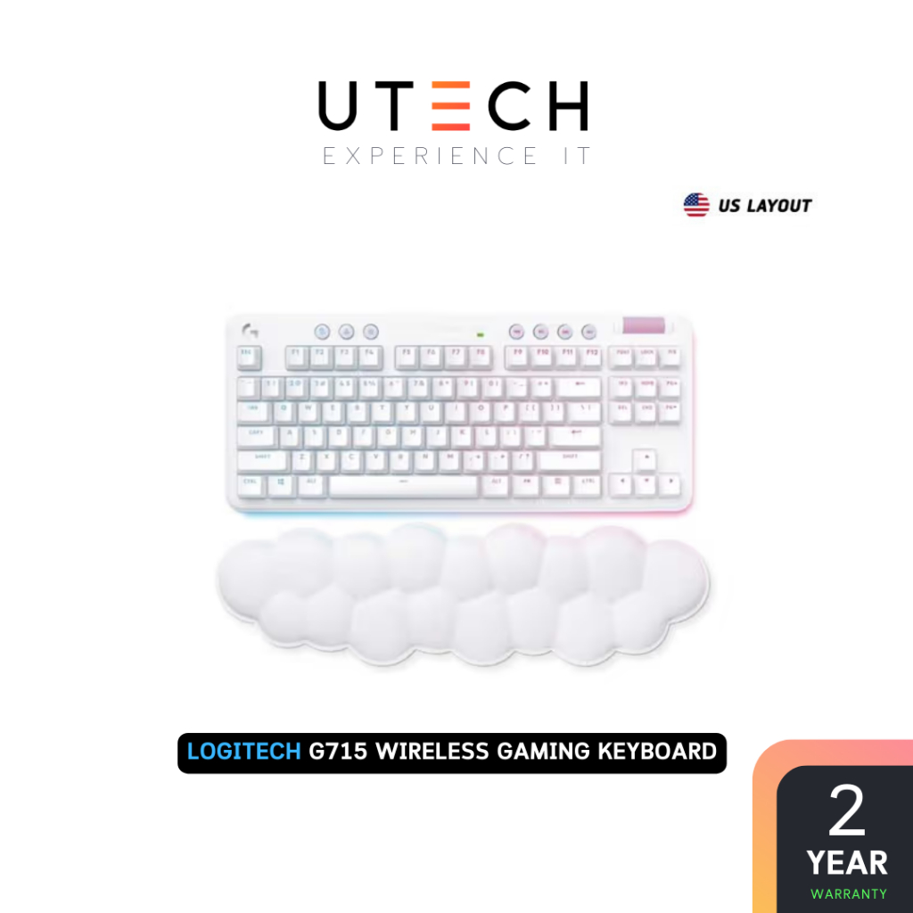คีย์บอร์ด Logitech G715 Mechanical Gaming Keyboard by UTECH | Shopee ...