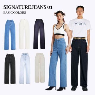 Merge Official - Signature Jeans 01 Basic Colors (có sẵn)