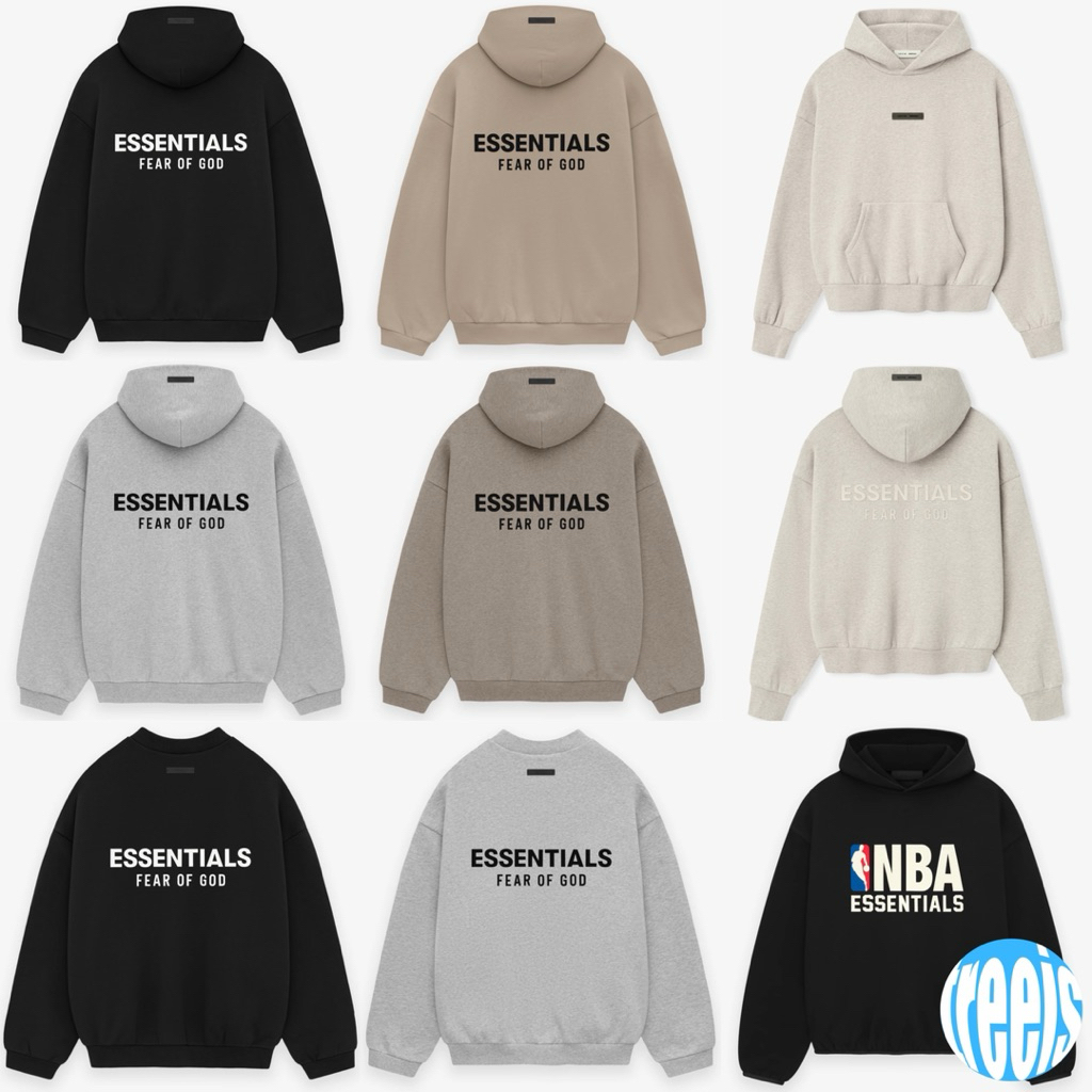 [ลด 20% ทักแชท] เสื้อฮู้ด ESSENTIALS FW24 / SS25 Holiday Hoodie (ของแท้ ...