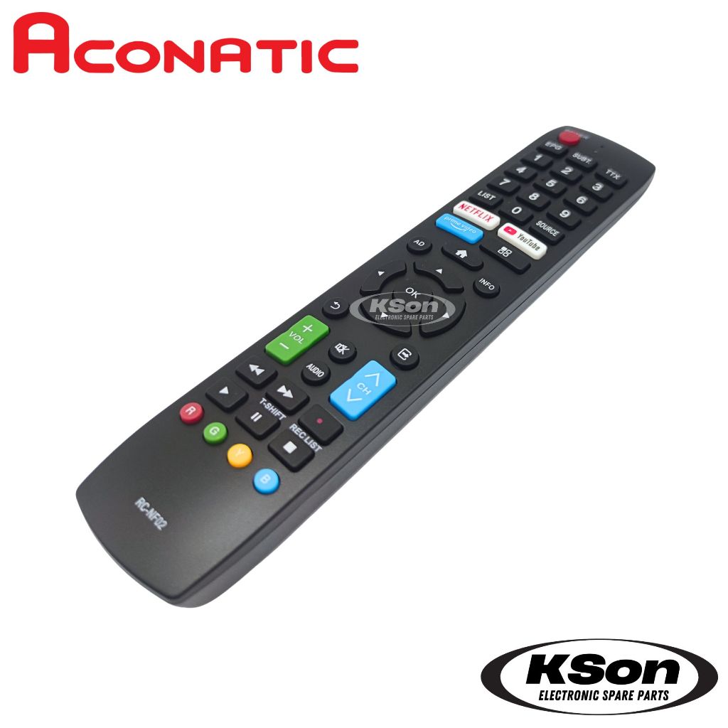 รีโมททีวี อะโคนาติก อะไหล่ทีวี Aconatic Television Remote Control รุ่น ...
