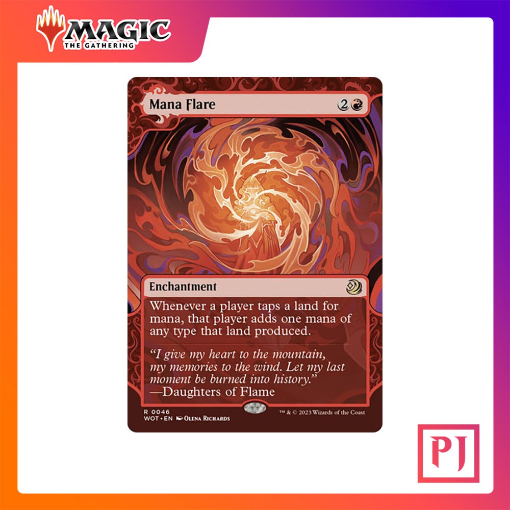 [MTG] Mana Flare (#046) [WOT] [RED] [RARE] [NORMAL] [ENG] (การ์ดเมจิค ...
