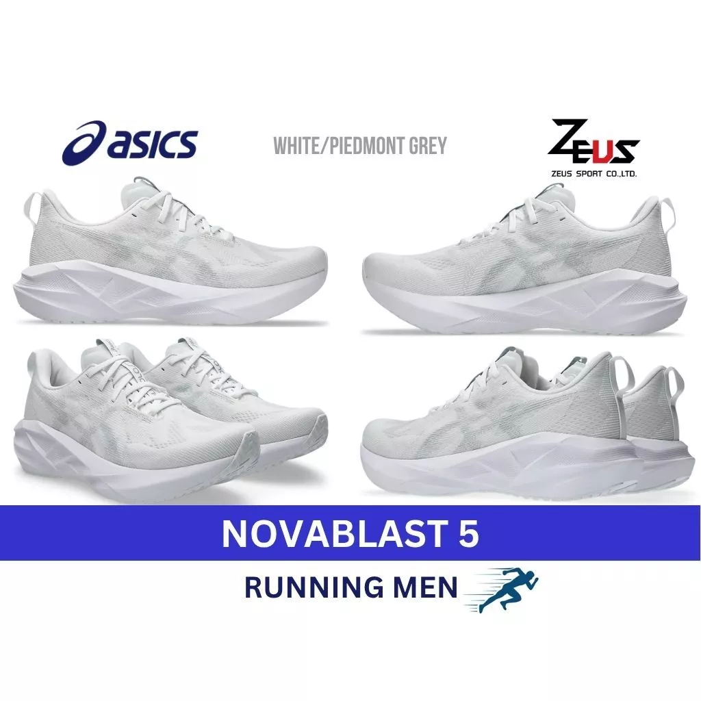 ASICS NOVABLAST 5 & 6 รองเท้าวิ่งผู้ชาย [RUNNING MEN] Daily Runner “นุ่ม เด้ง และตอบสนองดี” มากยิ่งขึ้น Easy Run thumbnail 6