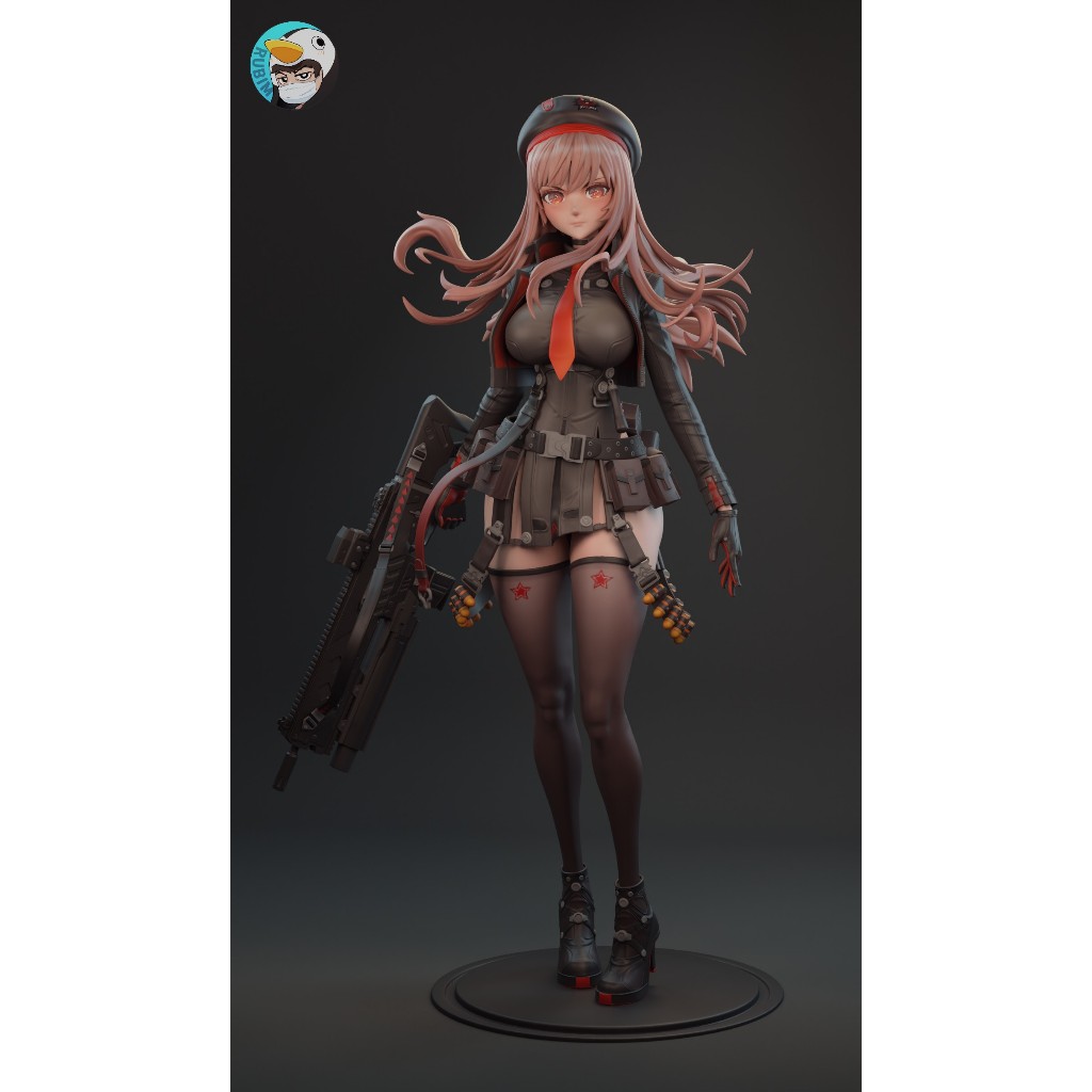 [โมเดลไม่ทำสี] Rapi [Nikke Goddess of Victory] 3Dmoonn (printing model ...