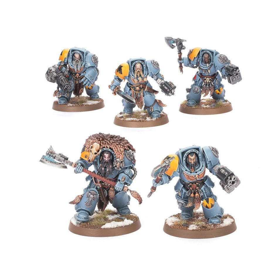 Warhammer 40k : Space Wolves : Wolf Guard Terminators | Shopee Thailand