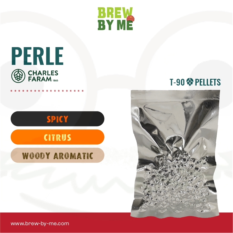 ฮอปส์ Perle (GR) PELLET HOPS (T90) โดย CHARLES FARAM HOPS | ทำเบียร์ ...