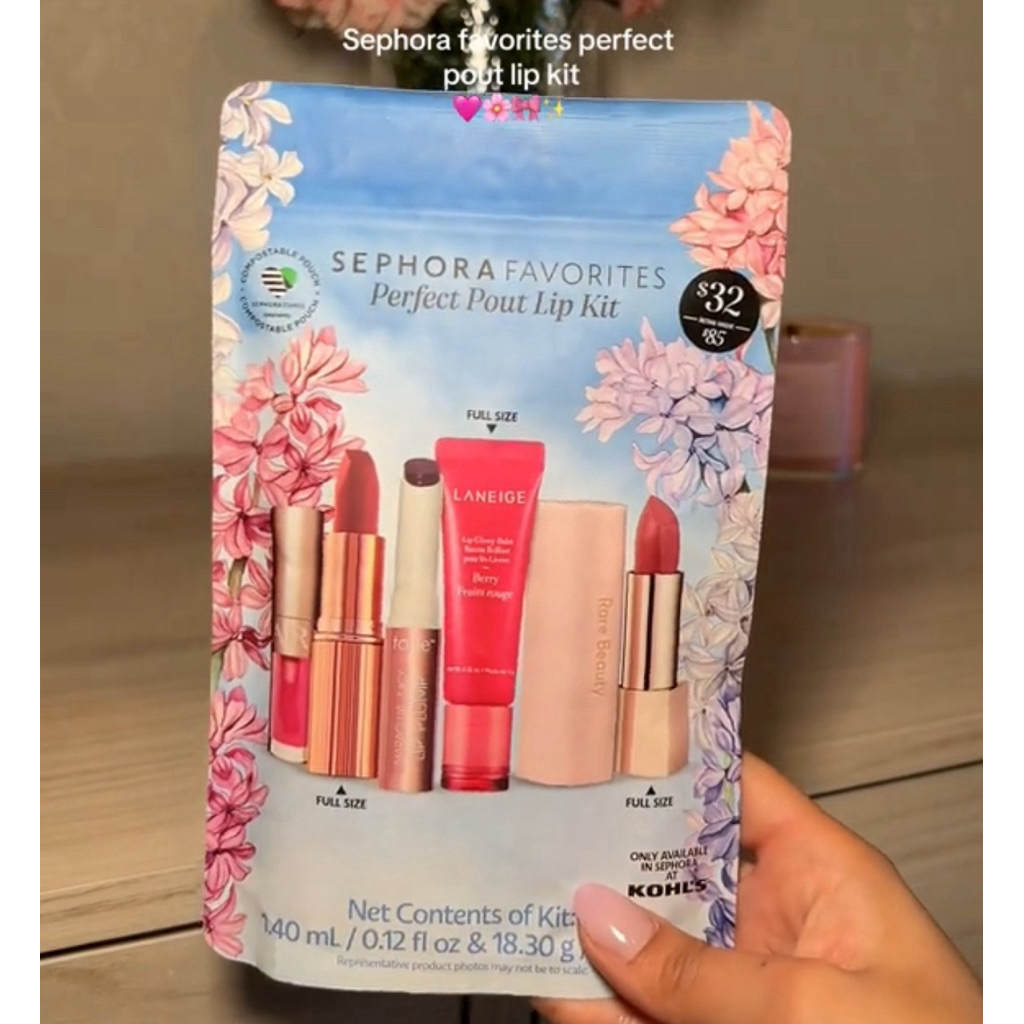 Sephora Favorites Perfect Pout Lip Kit Trousse Pour Les Lèvres