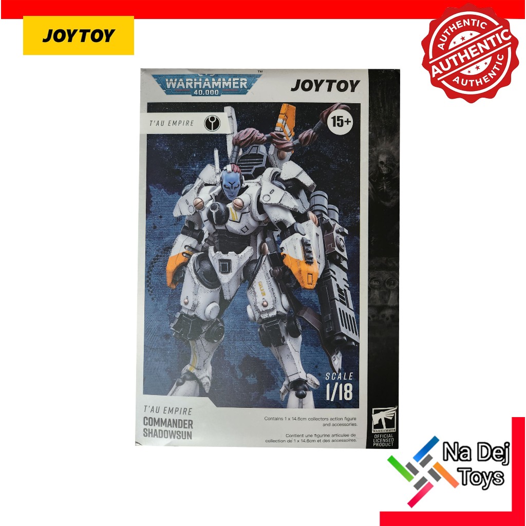 JoyToy Warhammer 40k: T'au Empire Commander Shadowsun - Figura in scala 1:18