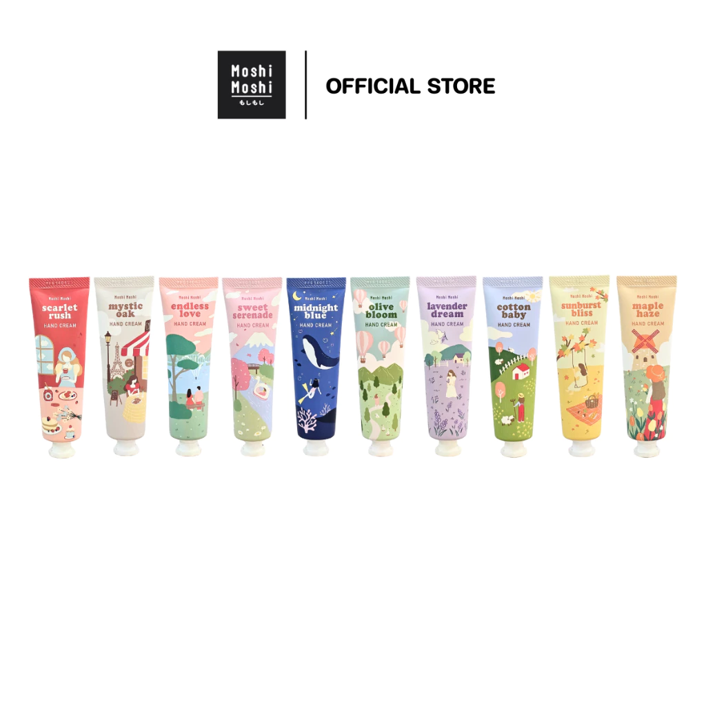 Moshi Moshi Hand Cream ครีมทามือบำรุงผิว ขนาด 30 มล.