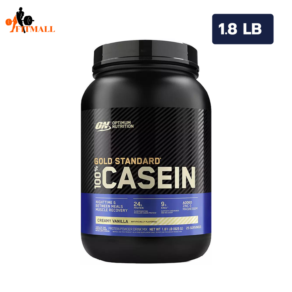 Optimum Nutrition Gold Standard 100% Casein Protein Powder 1.8 lbs เวย์ ...