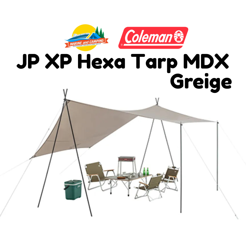 Coleman JP XP Hexa Tarp MDX / Greige สีใหม่ล่าสุด2025 | Shopee