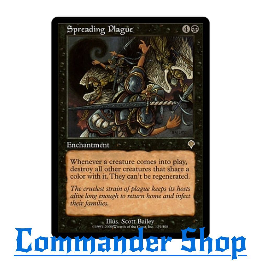 Magic: The Gathering - Spreading Plague (Pestilenza Epidemica) - Set Invasion - Carta Singola Rara