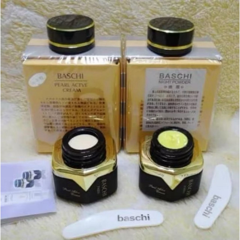 (1ชิ้น-กลางวัน)Baschi ครีมบาชิ ขนาด 22 กรัม รุ่นกระปุกดำ รุ่นยอดนิยม ...