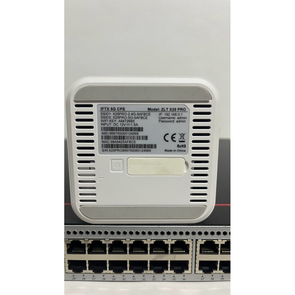 ZLT รุ่น X25 PRO 5G Router ใส่ซิม 5G มือสอง (เฉพาะซิมทรู) | Shopee Thailand