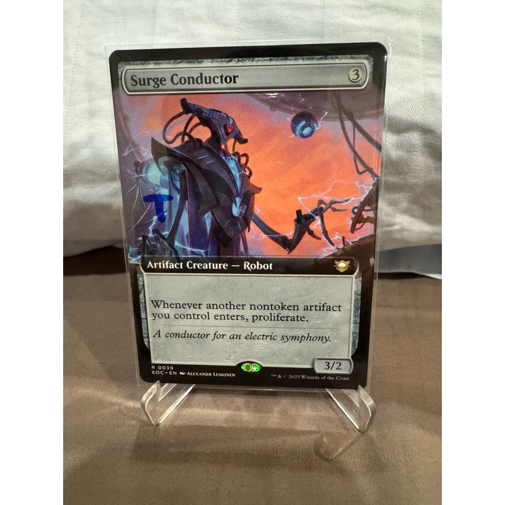 MTG Edge of Eternities Commander Decks Variants: Surge Conductor (0039 ...
