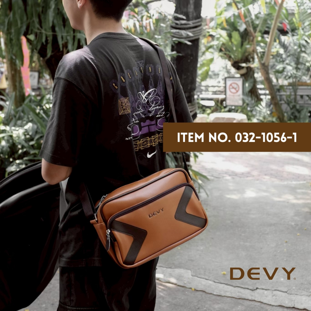 DEVY กระเป๋าสะพายข้าง รุ่น 032-1056-1 | Shopee Thailand