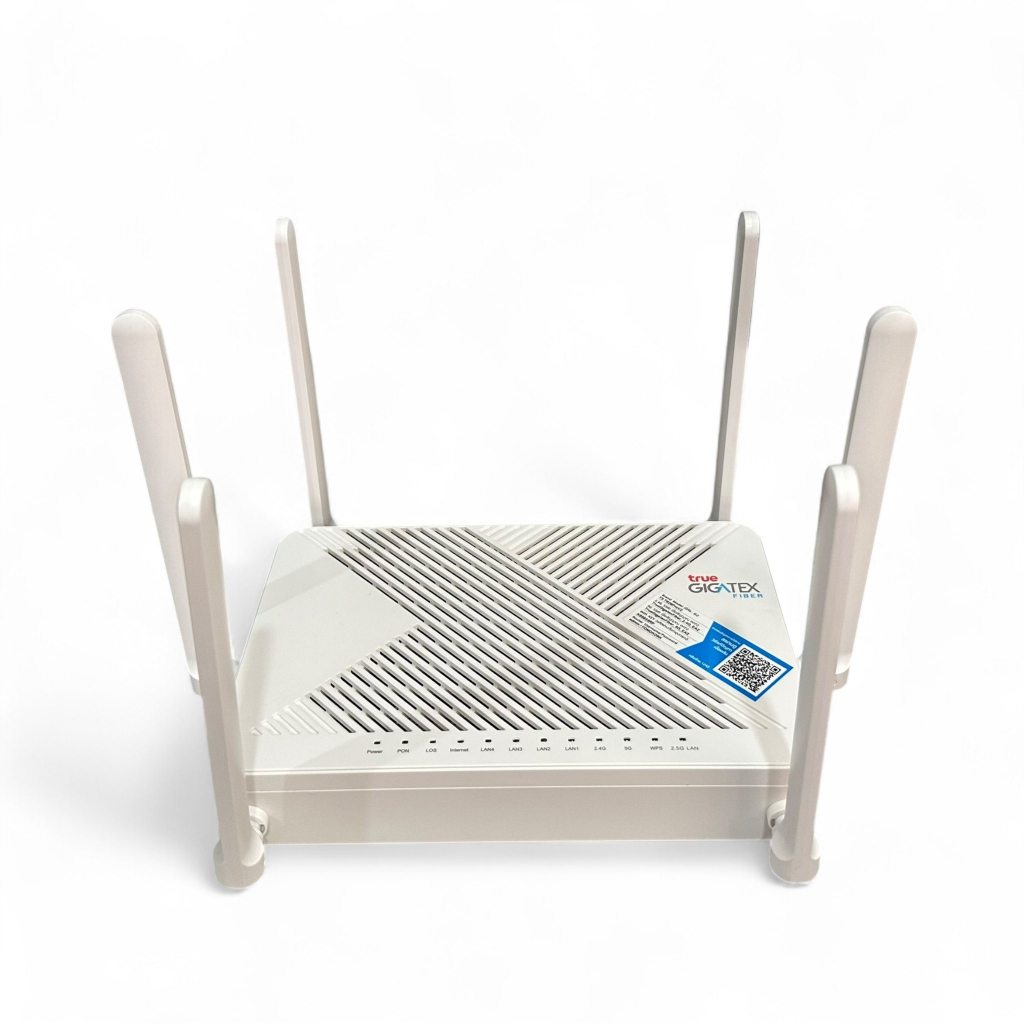 เราเตอร์ทรู True Gigatex Fiber Router WiFi6 T626Pro V2 AX3000 มือสอง ...