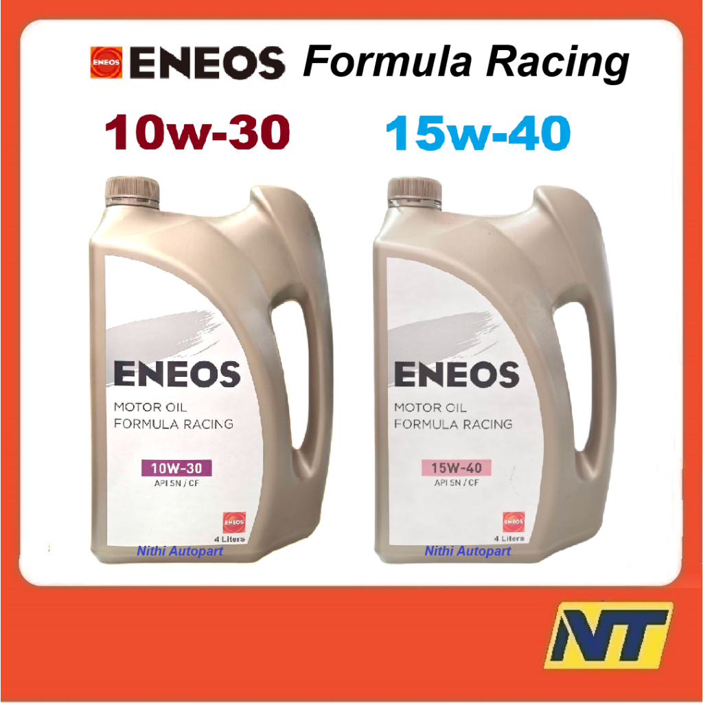 ENEOS FORMULA RACING น้ำมันเครื่องเบนซิน เกรดรวม 10w30 10w-30 15w40 15w ...