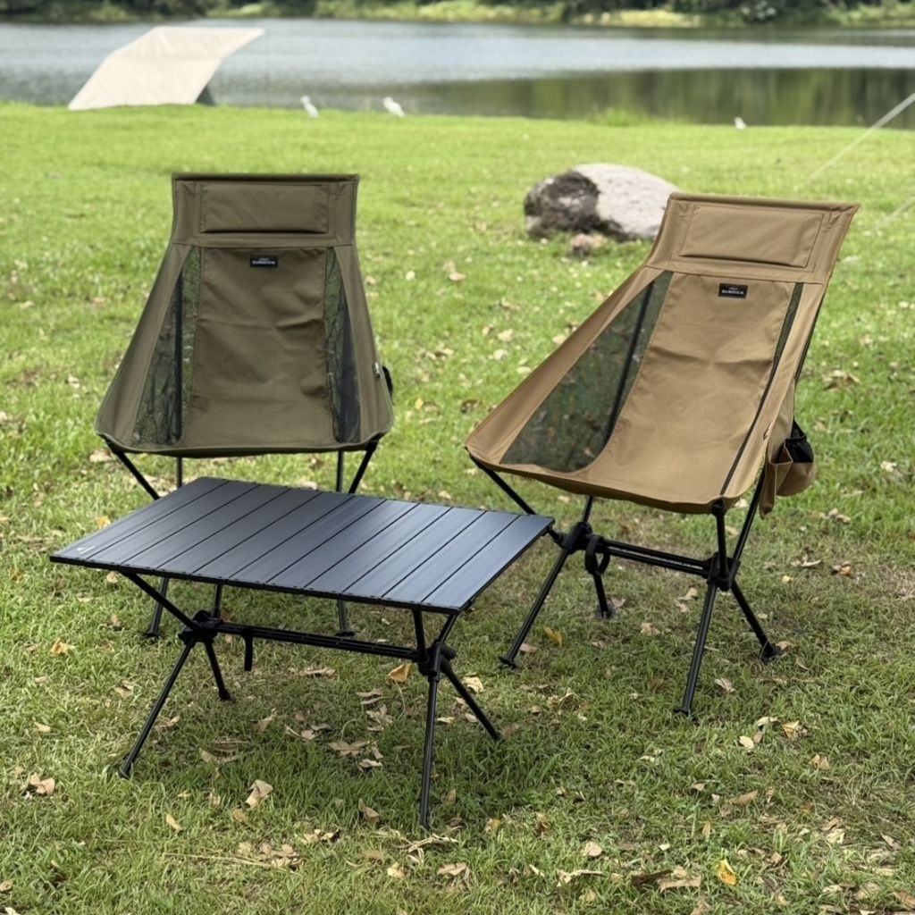 Sundick เก้าอี้พนักพิงสูงสไตล์ Tactical ผ้าหนาCordura1050D ตัวใหญ่นั่ง ...