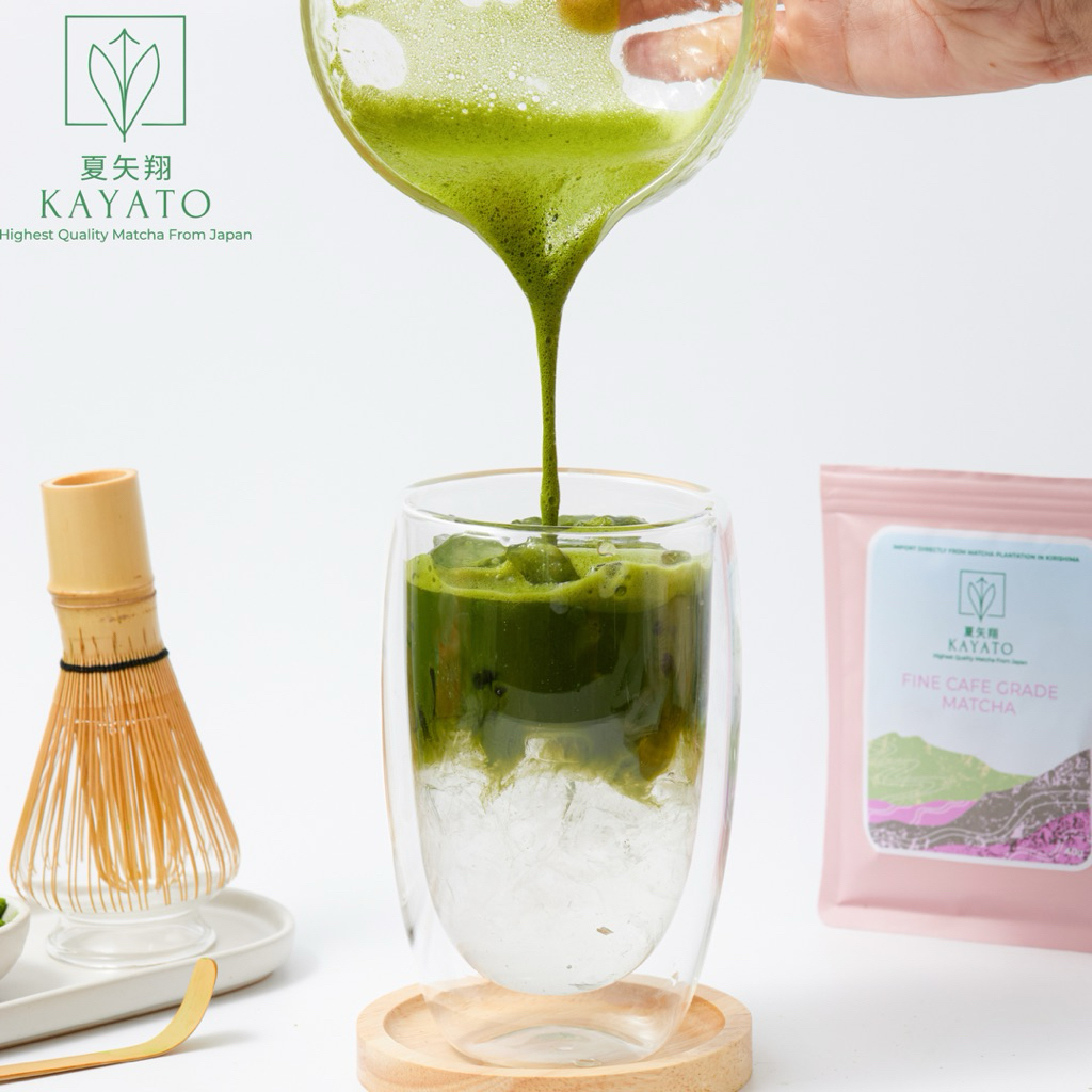 KAYATO MATCHA ผงชาเขียวมัทฉะ 100% 40 กรัม ส่งตรงจากญี่ปุ่น | Shopee ...
