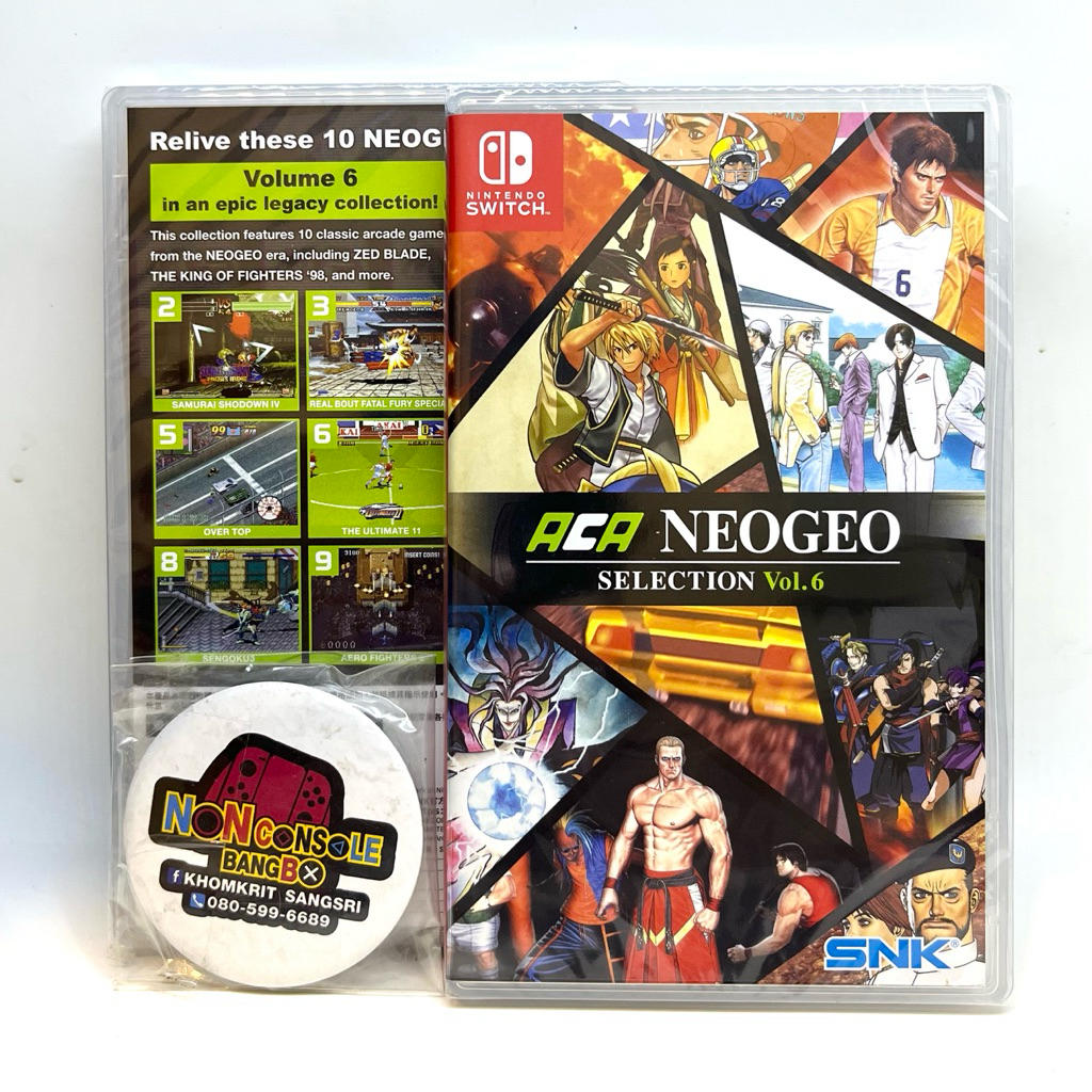 ACA NEOGEO Selection Vol.5 / Vol.6 (NSW1) | Shopee Thailand
