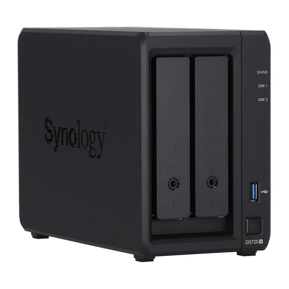 NAS (อุปกรณ์จัดเก็บข้อมูลบนเครือข่าย) SYNOLOGY DISKSTATION DS725+ - 2 ...