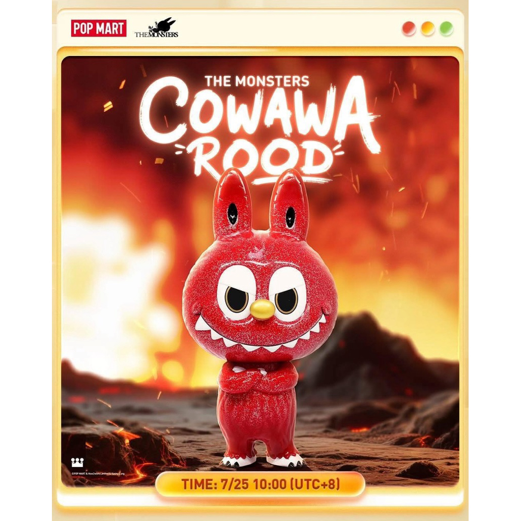 ️พร้อมส่ง ของแท้ ️ POP MART The Monsters How2Work Cowawa Rood (Thailand ...