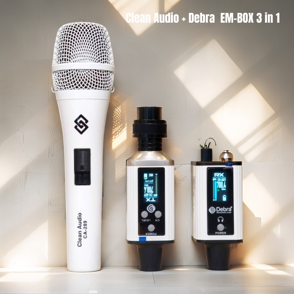 Clean Audio CA-289 + Debra EM-BOX 3 in 1 WHITE ( โปรซื้อคู่ สุดคุ้ม ...