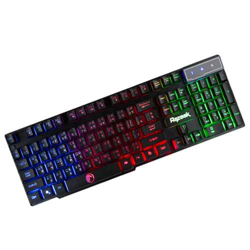 Razeak Backlighted Gaming keyboard รุ่น RK-8165 | Shopee Thailand