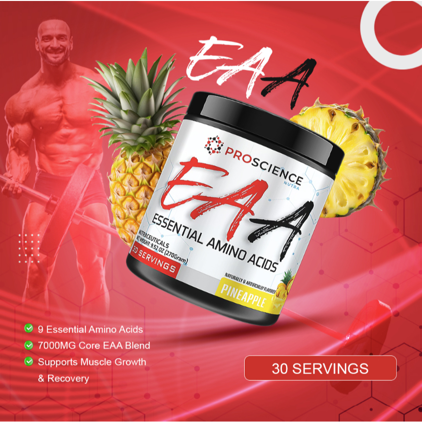 Pro Science Nutra Essential Amino Acids (EAA) - 30 Servings กรดอะมิโน ...